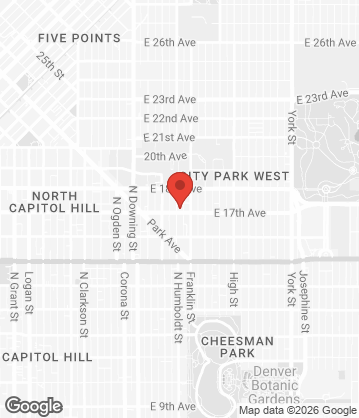 Map of White Pie - 1702 N Humboldt St, Denver, CO, 80218, US