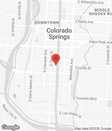 Map of White Pie - 330 S Nevada Ave, Colorado Springs, CO, 80903, US